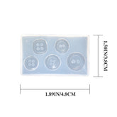 3D Nail Art Mold - #17 Button